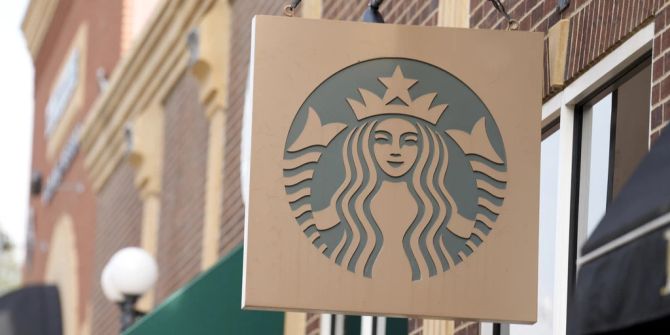 Starbucks Logo Schild