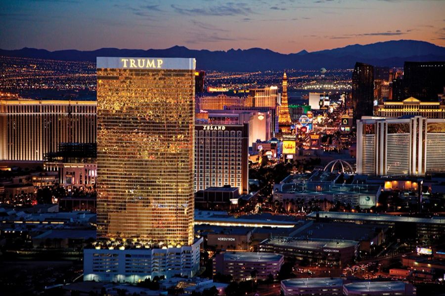 Könnte demnächst von den Behörden beschlagnahmt werden: «Trump International Hotel and Tower»in Las Vegas.