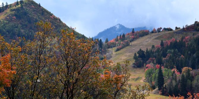 Herbst im Sundance Valley von Utah, USA.