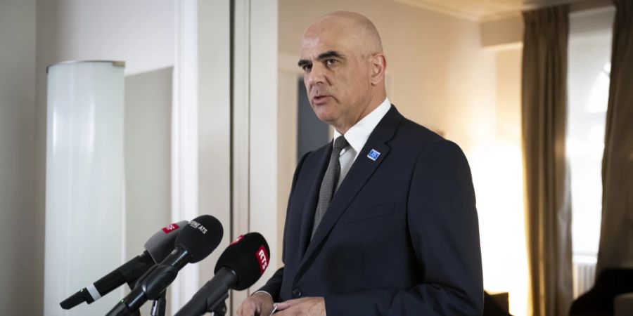 Europarat Generalsekretär Alain Berset