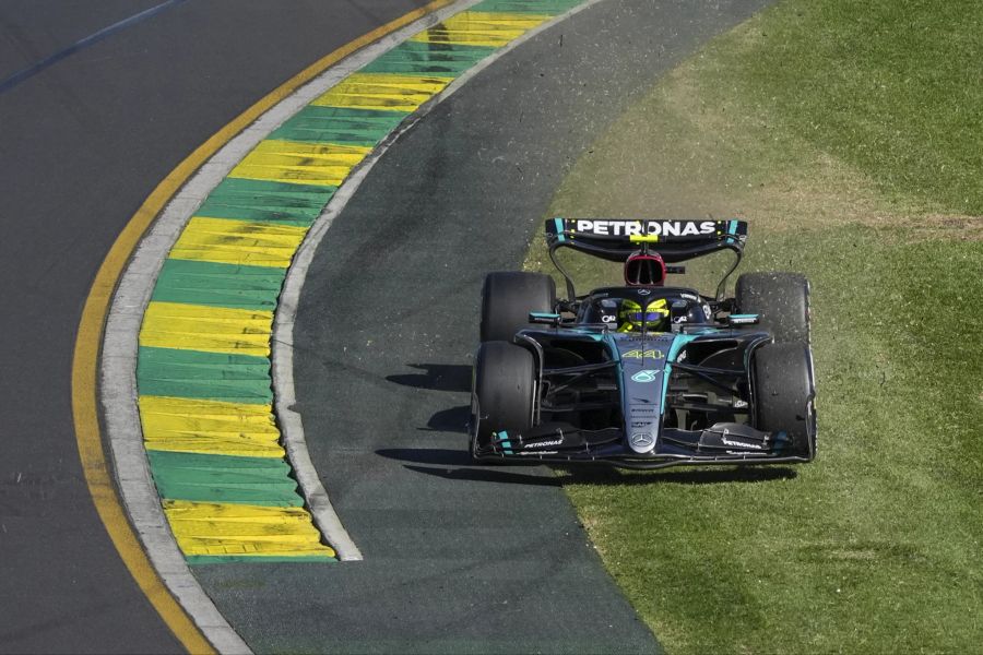 Lewis Hamilton Mercedes Australien