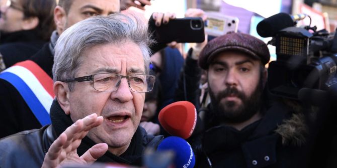 Frankreich Linke Mélenchon