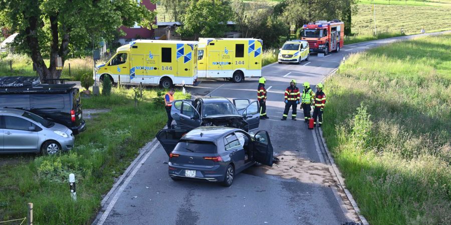 Waldkirch: Frontalkollision