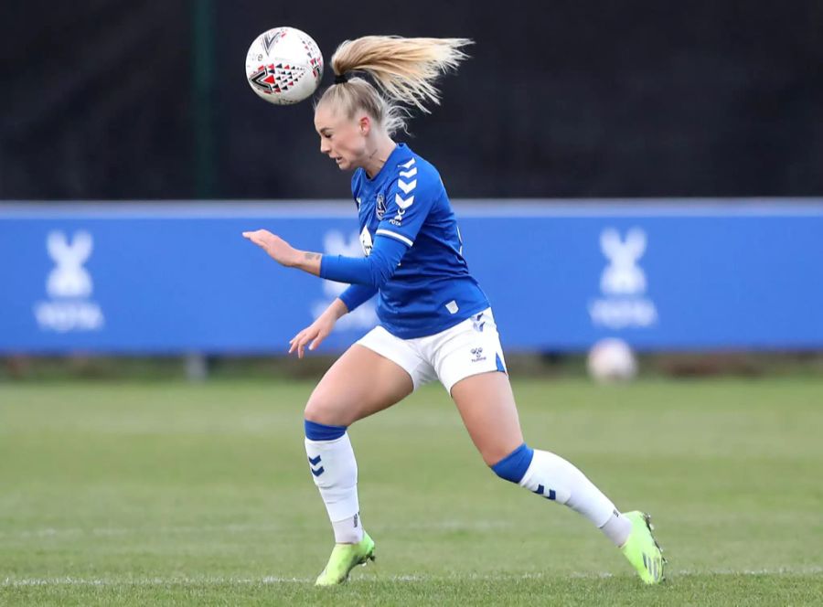 Alisha Lehmann läuft aktuell für den FC Everton auf.