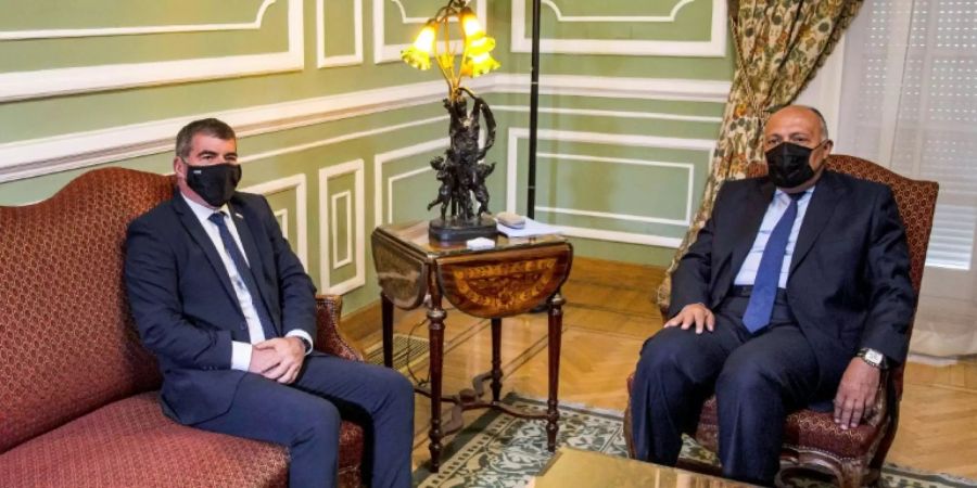 Schukri (r.) und Aschkenasi in Kairo