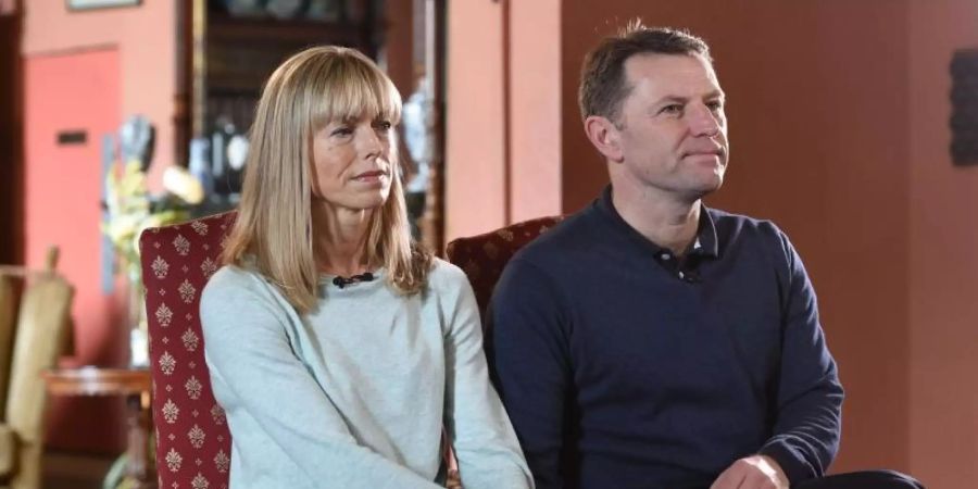 Kate und Gerry McCann bei einem BBC-Interview 2017. Foto: Joe Giddens/PA Wire/dpa