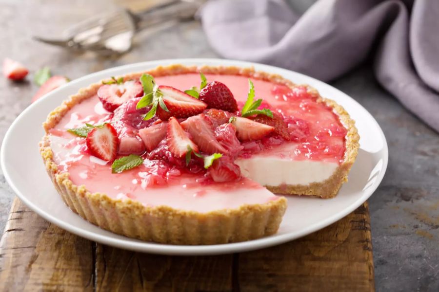 Rhabarber Cheesecake