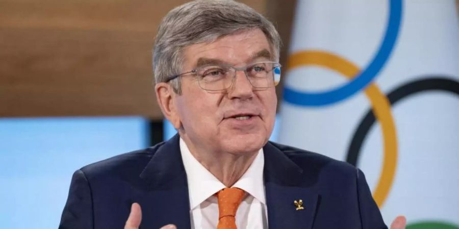 Für den Fall des Ausschlusses ausländischer Zuschauer von den Tokio-Spielen bittet IOC-Chef Thomas Bach um Verständnis. Foto: Greg Martin/IOC/dpa