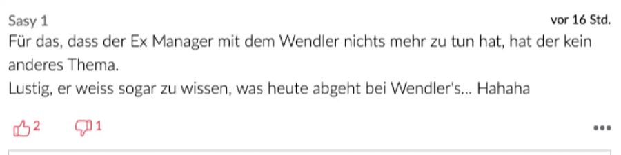 Sasy 1 fragt sich, warum der Ex-Manager immer wieder über den Wendler berichtet.