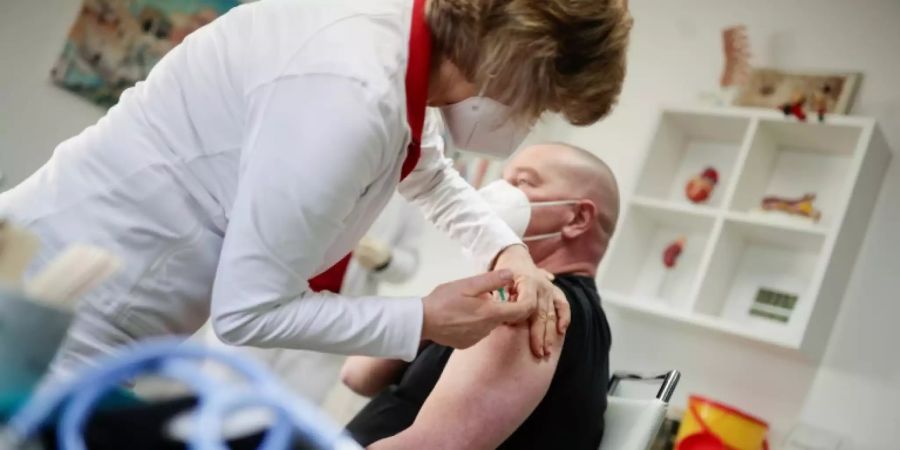 Impfung in Senftenberg Anfang März