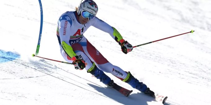Marco Odermatt beim Riesenslalom in Bansko. Marco Odermatt