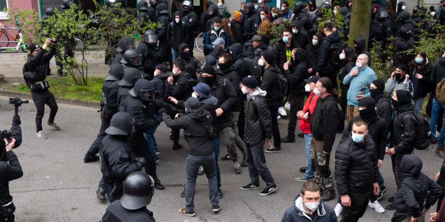 1. Mai - Demonstrationen - Hamburg