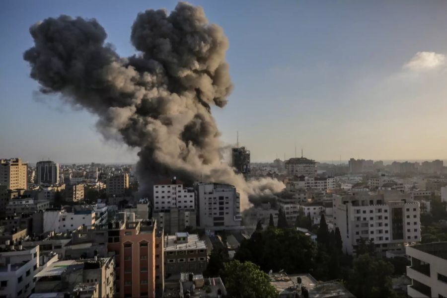 Israel Gaza Angriff Rakete