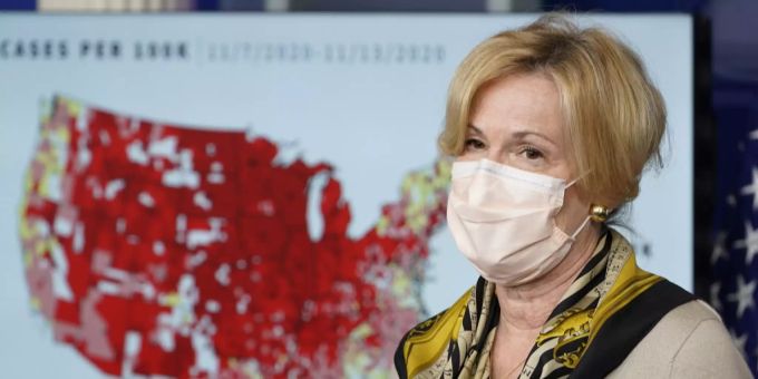 Die frühere Corona-Beraterin Deborah Birx. Coronavirus