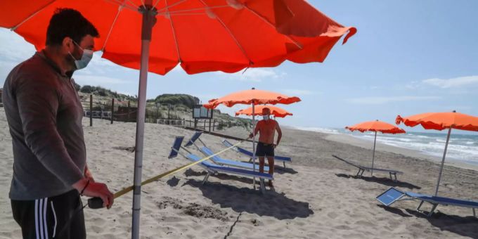Italien lockert auf den Sommer hin seine Quarantäne-Bestimmungen für Urlauber. Einreise Italien geimpft
