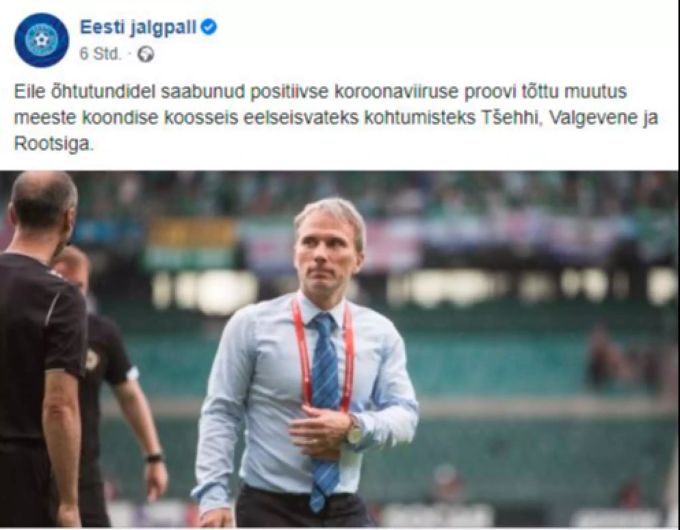 Die Esten verkünden, trotzdem an den WM-Qualifikationsspielen teilzunehmen Estland