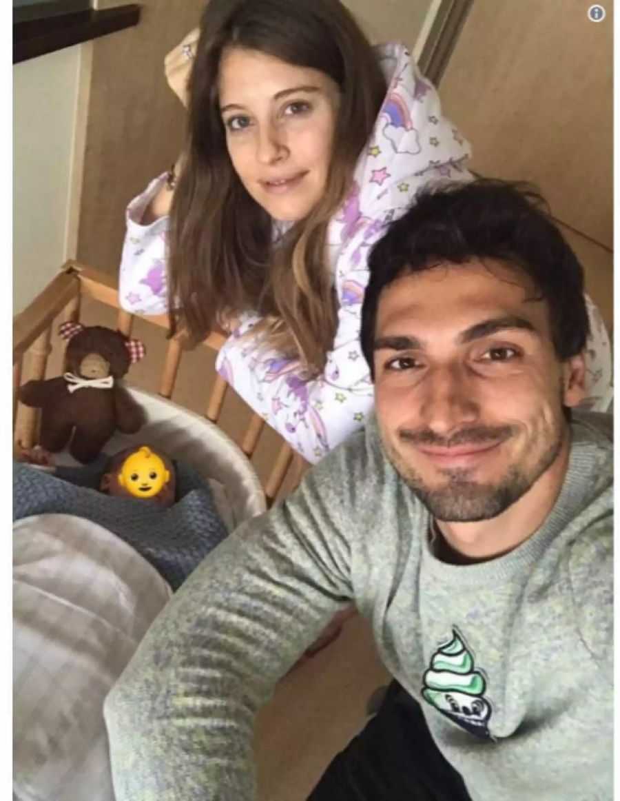 Stolze Eltern: Mats und Cathy Hummels haben einen Jungen bekommen.