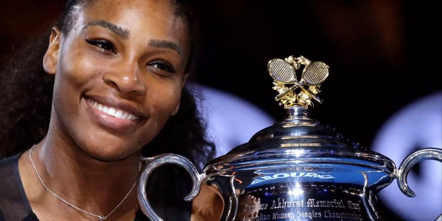 Der US-Tennis Star Serena Williams hat das Australian Open bereits sieben Mal gewonnen.