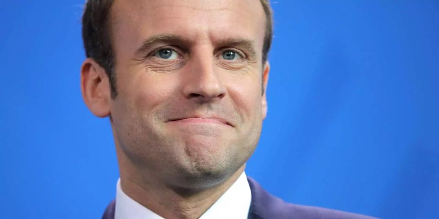 Emmanuel Macron hat die Steuerreform unterzeichnet.