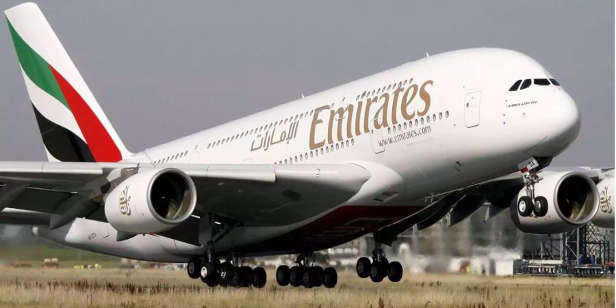 Emirates Flugzeug