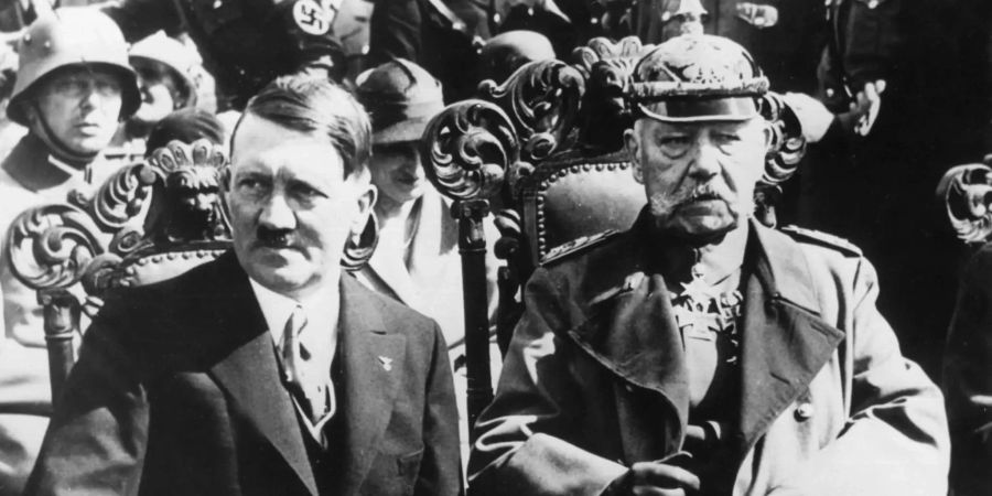 Hindenburg und Hitler