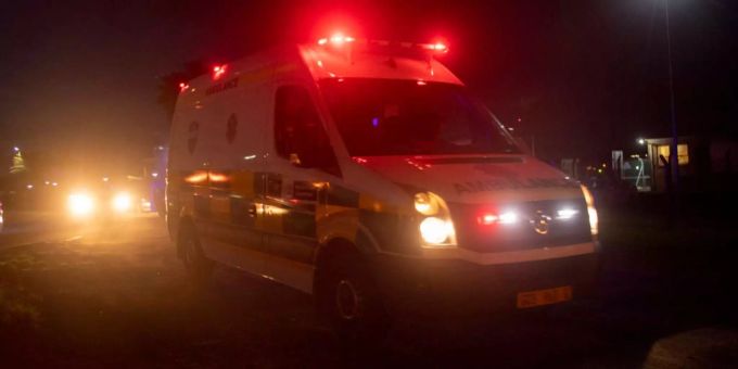 Ein Krankenwagen im Einsatz Besançon