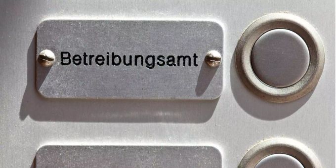 Die Klingel des Betreibungsamtes St. Gallen. Die Klingel des Betreibungsamtes St. Gallen.