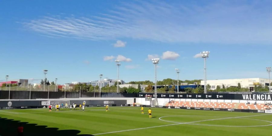 Die U19-Mannschaft der Young Boys spielt in der Uefa Youth League in Valencia.