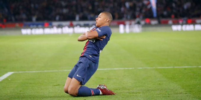 Kylian Mbappé spielt seit Sommer 2017 in Frankreich in der Ligue 1 für Paris Saint-Germain. Frankreich Ligue 1