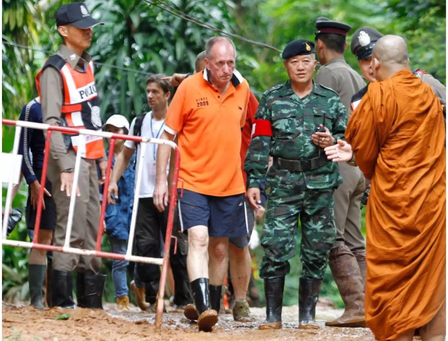 Brite Vern Unsworth im Juni in Thailand.