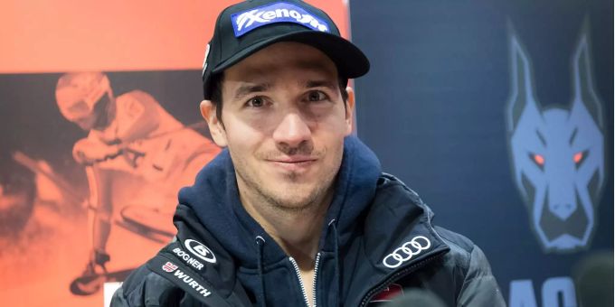 Der deutsche Skirennfahrer Felix Neureuther aus Deutschland nimmt an einer Pressekonferenz teil. Der deutsche Skirennfahrer Felix Neureuther aus Deutschland nimmt an einer Pressekonferenz teil.