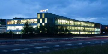Das Hauptquartier des Röntgenspezialisten Comet in Flamatt.