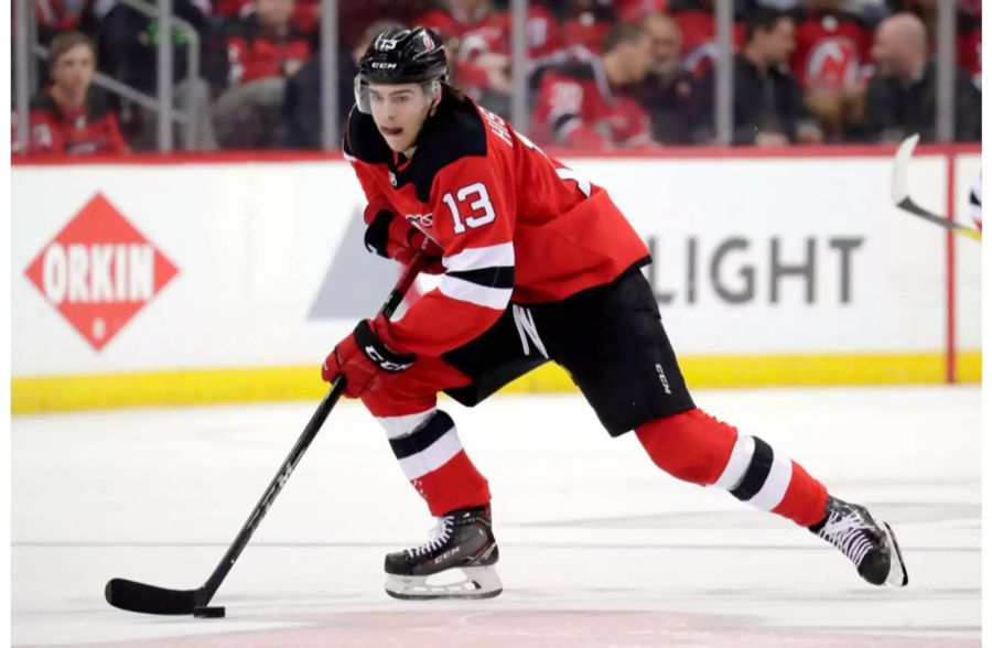 Kann Nico Hischier an seine grandiose Rookie-Saison bei den New Jersey Devils anknüpfen?