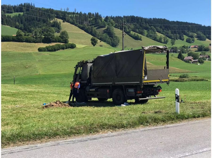 Die 19 Passagiere verletzten sich und mussten ins Spital gebracht werden.