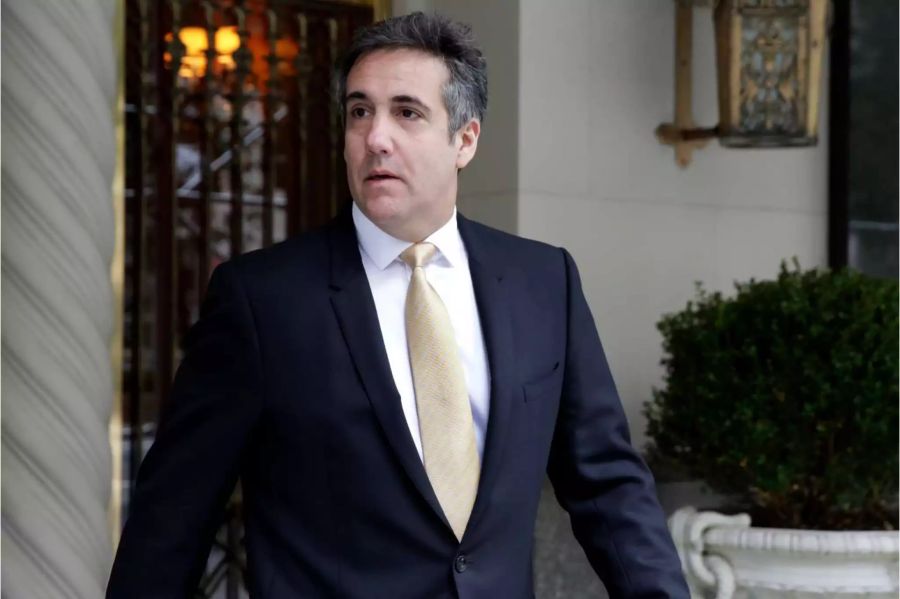 Michael Cohen plädiert auf schuldig.