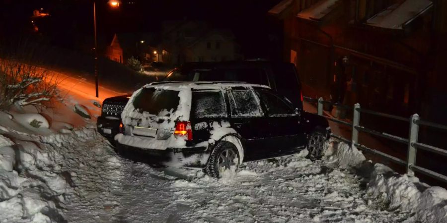 In Rehetobel entstand an zwei Autos Sachschaden.