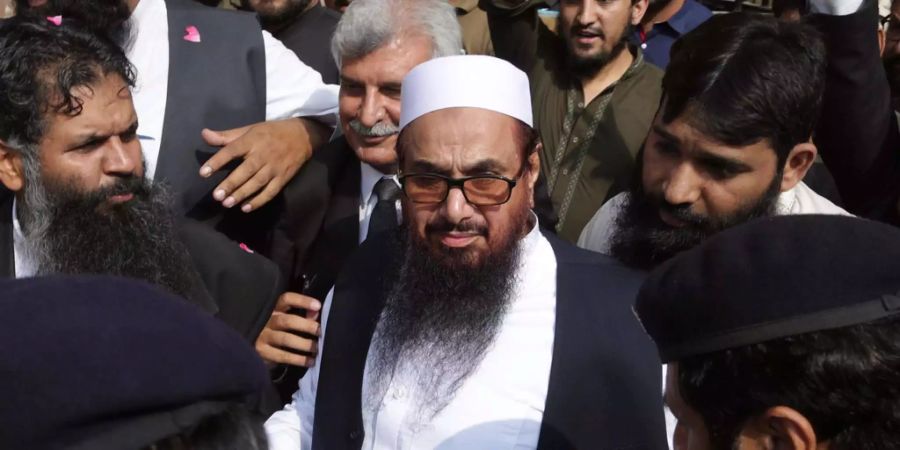 Hafiz Saeed wird unter anderem für das Massaker in Mumbai von 2008 verantwortlich gemacht.