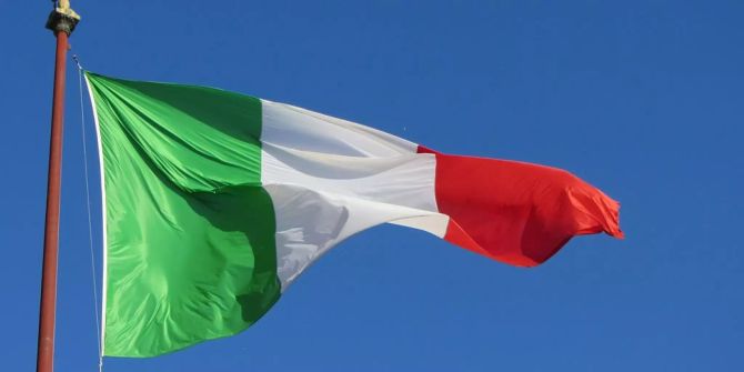 Italien Flagge