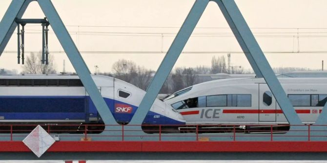 Siemens und Alstom: ICE und TGV.