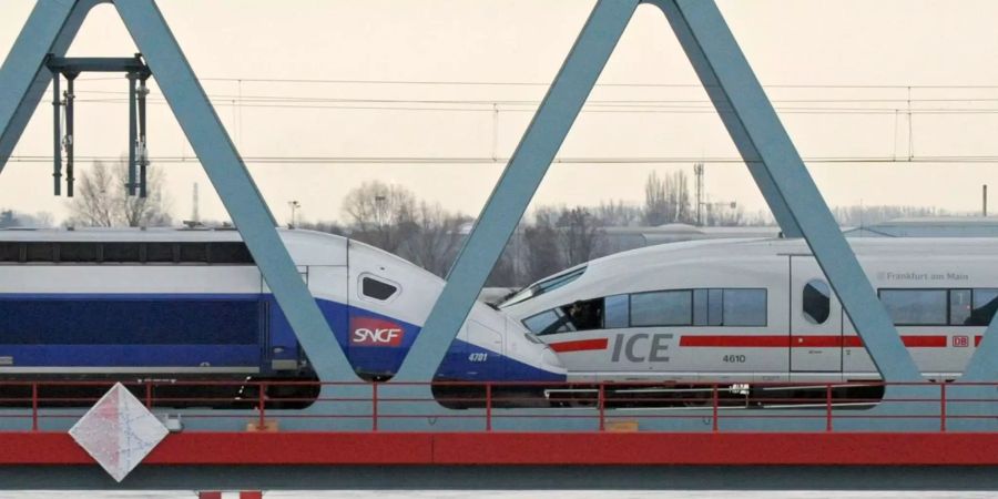 Siemens und Alstom: ICE und TGV.