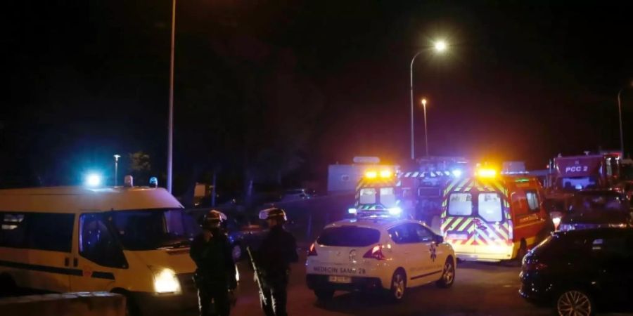 Polizeieinsatz auf Korsika