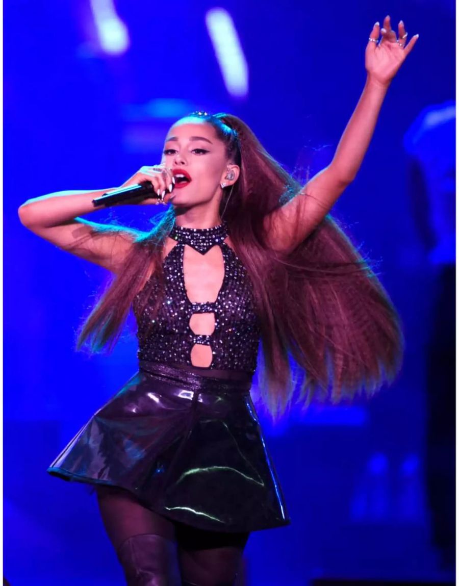 Ariana Grande tritt beim Musikfestival «Wango Tango» auf.