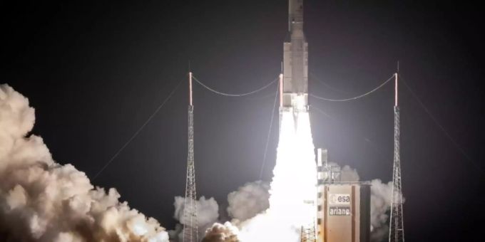 Erster Start einer Ariane-5-Rakete in diesem Jahr erfolgreich