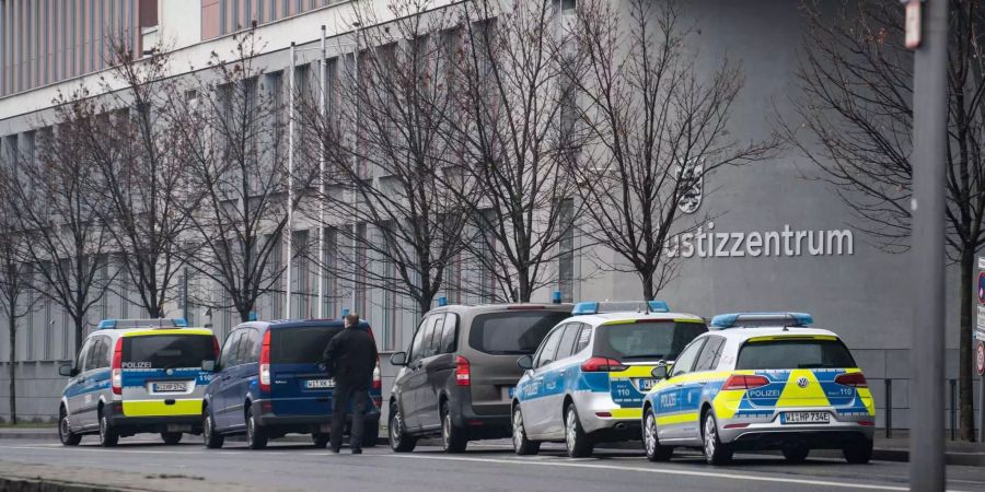 Justizzentrum Wiesbaden geräumt