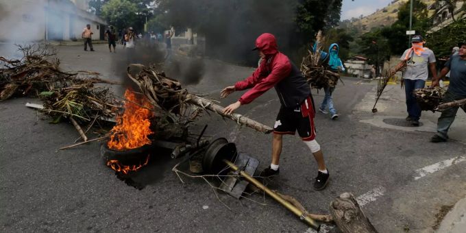 Stimmung aufgeheizt - Anti-Maduro-Protesten in Venezuela erwartet