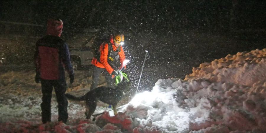 Rettungsmannschaften in Teisenberg