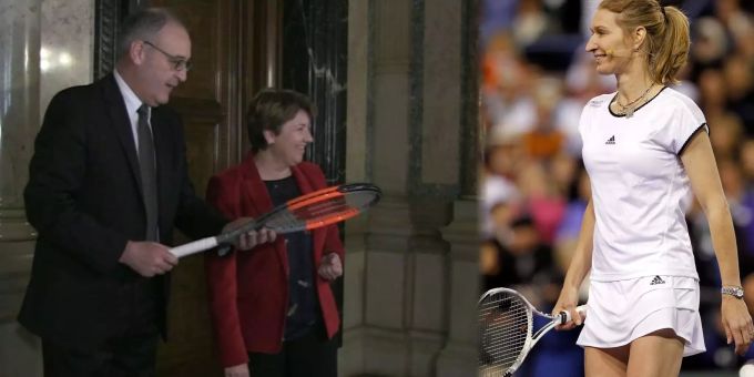 Bärlochers Polit-Show - Hat Guy Parmelin bei Steffi Graf abgeschaut?