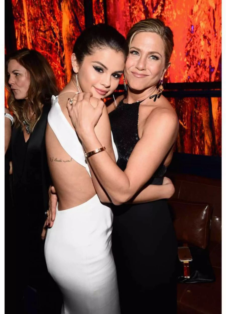 Waren mal Freundinnen: Jennifer Aniston (r.) und Selena Gomez.