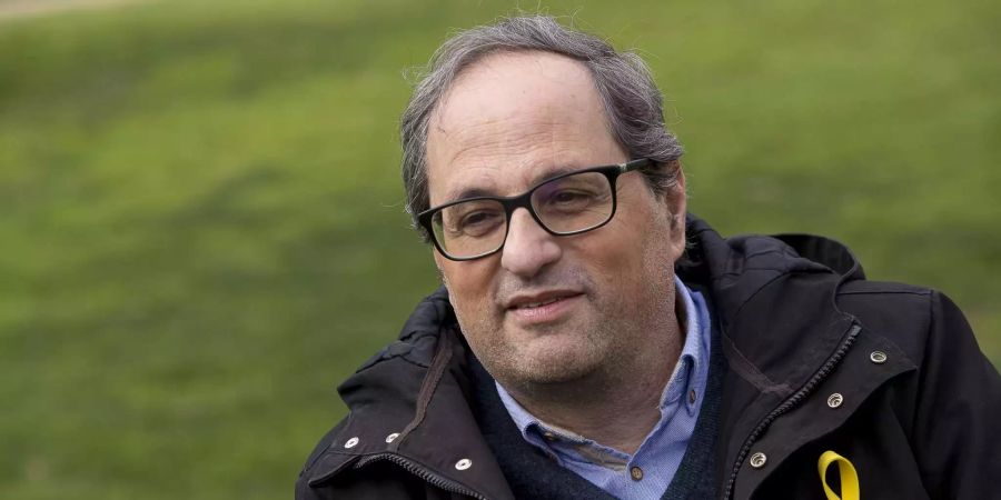 Quim Torra soll künftig das katalonische Regionalparlament anführen.