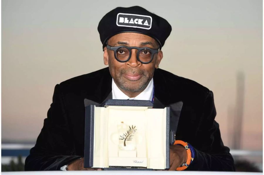 Spike Lee erhielt für seinen Film «BlacKkKlansman» den Grossen Preis.